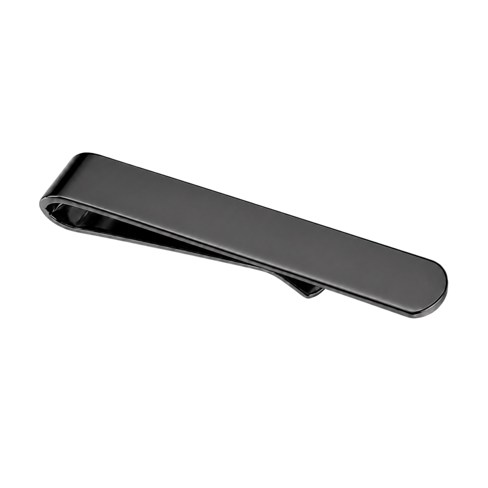 Engravable Tie Bars Curved End (Blank)