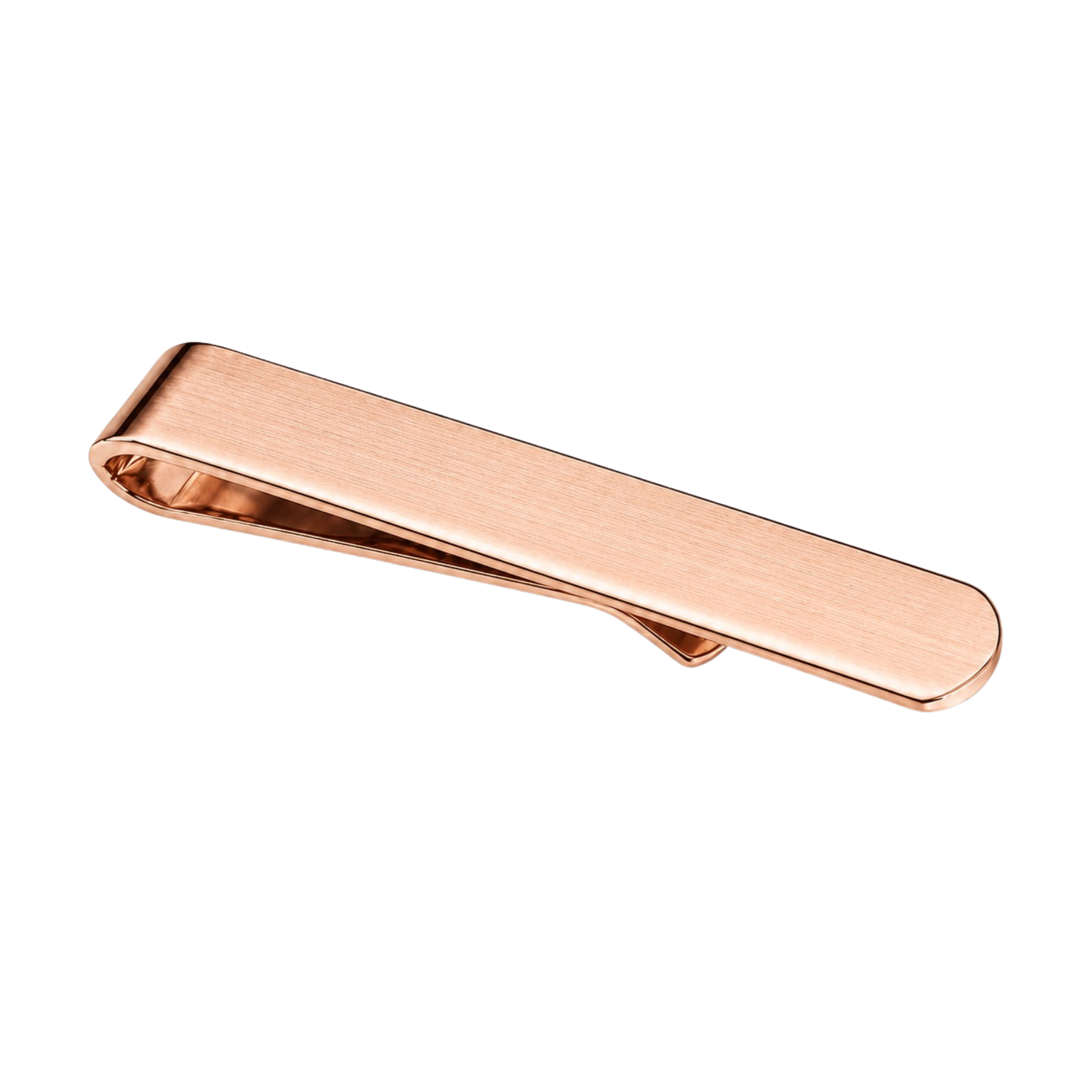 Engravable Tie Bars Curved End (Blank)