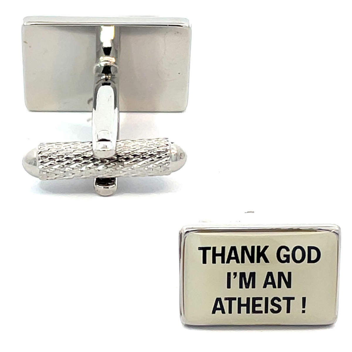 Thank God I'm an Atheist Cufflinks