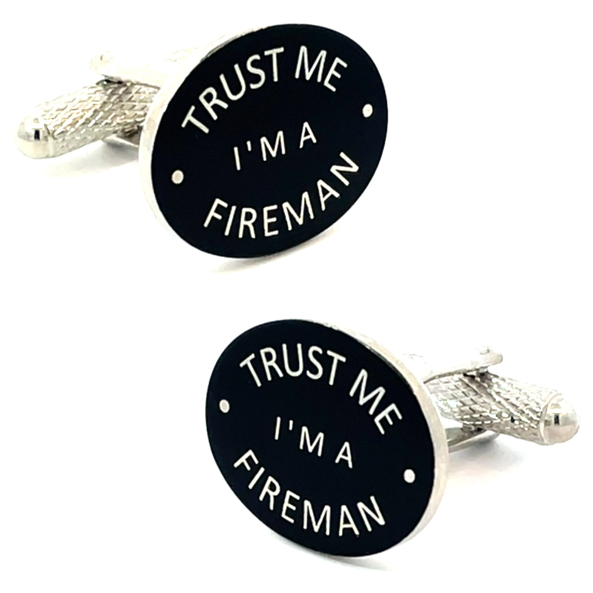 Trust Me I'm a Fireman Cufflinks