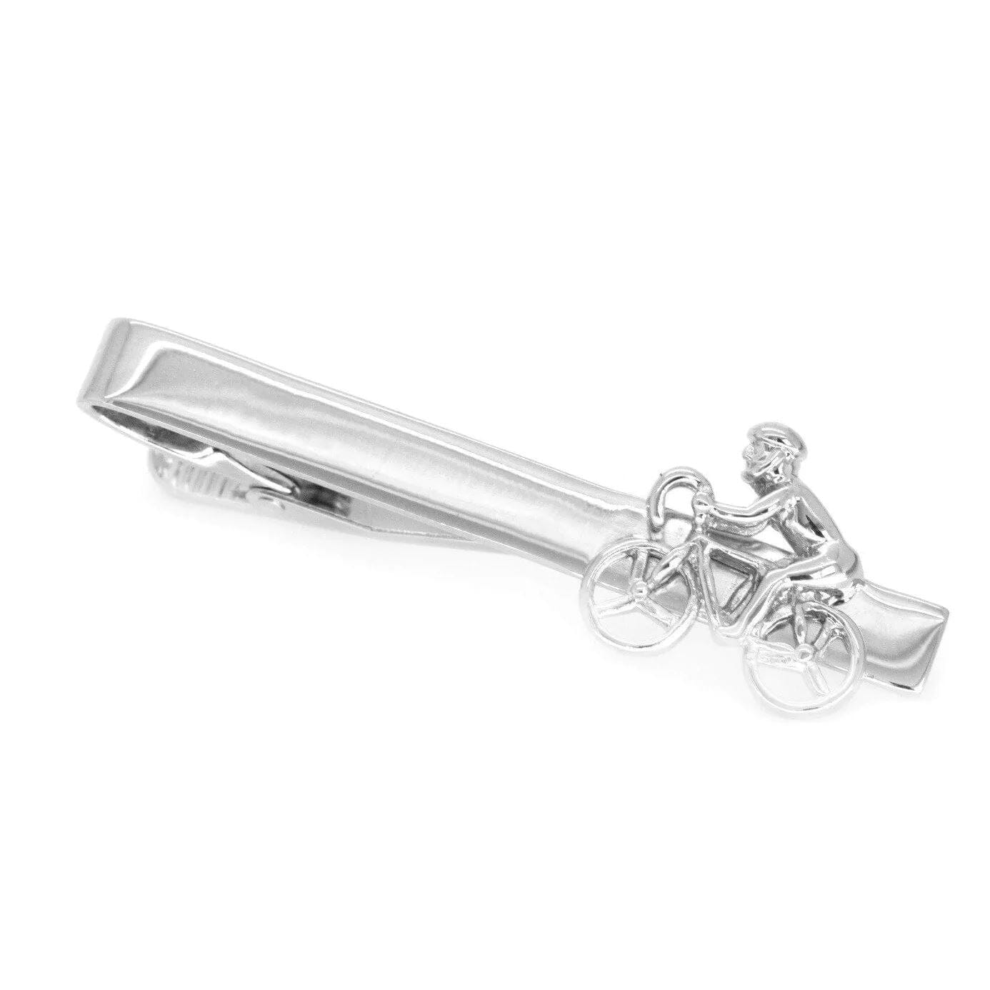 Cyclist Tie Clip Tie Bars Clinks