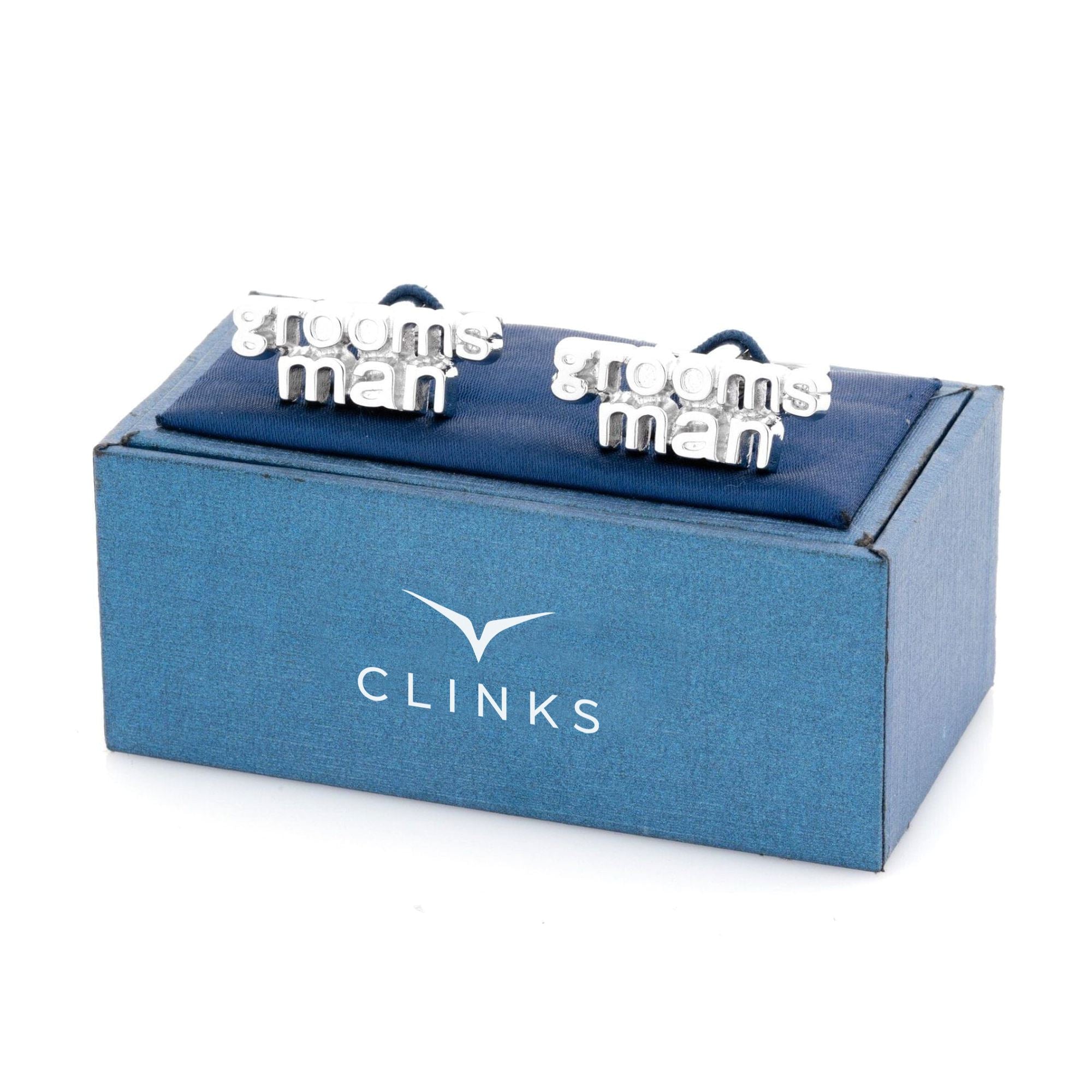 Groomsman cut-out style Wedding Cufflinks Wedding Cufflinks Clinks Australia