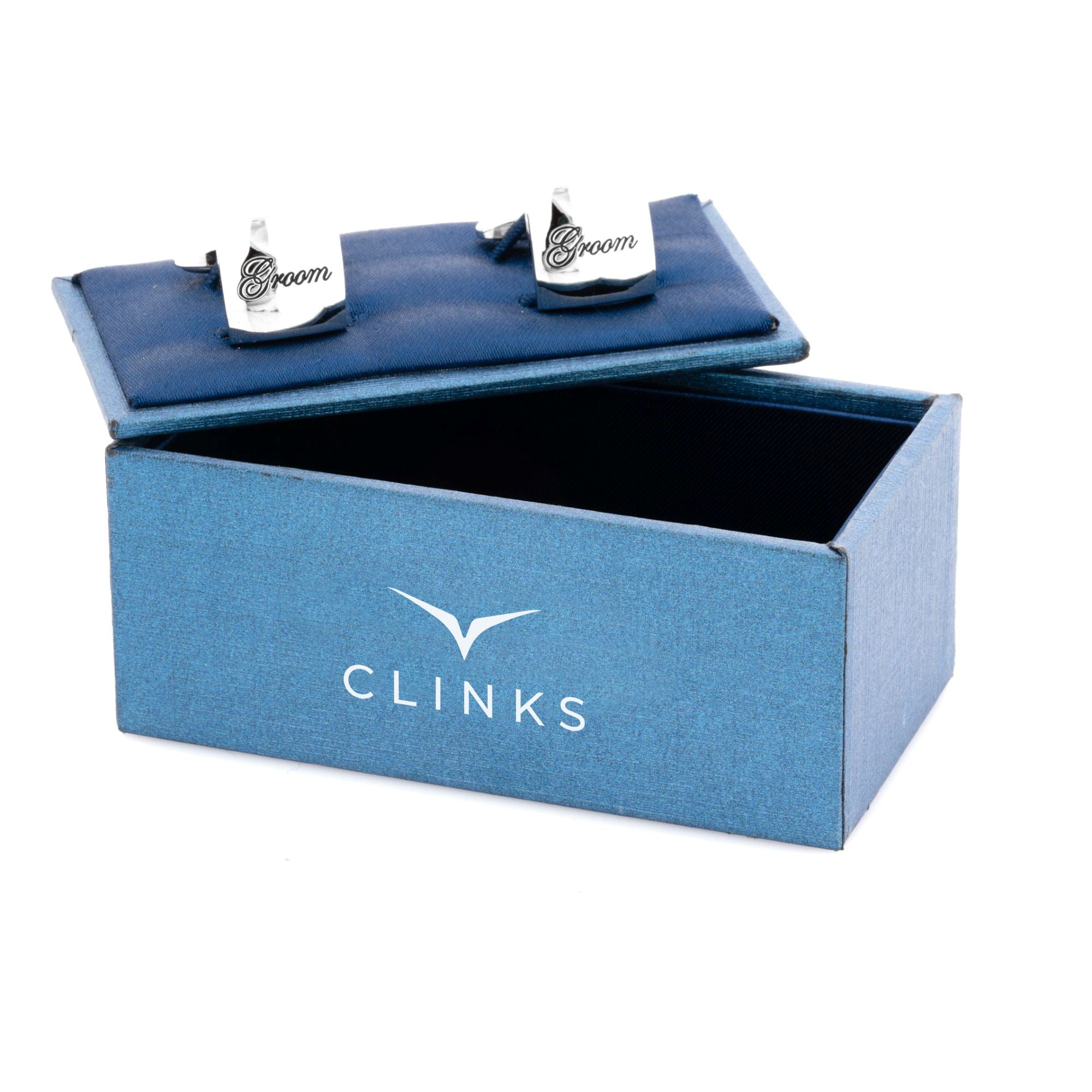 Groom Curved Silver Wedding Cufflinks Wedding Cufflinks Clinks Australia