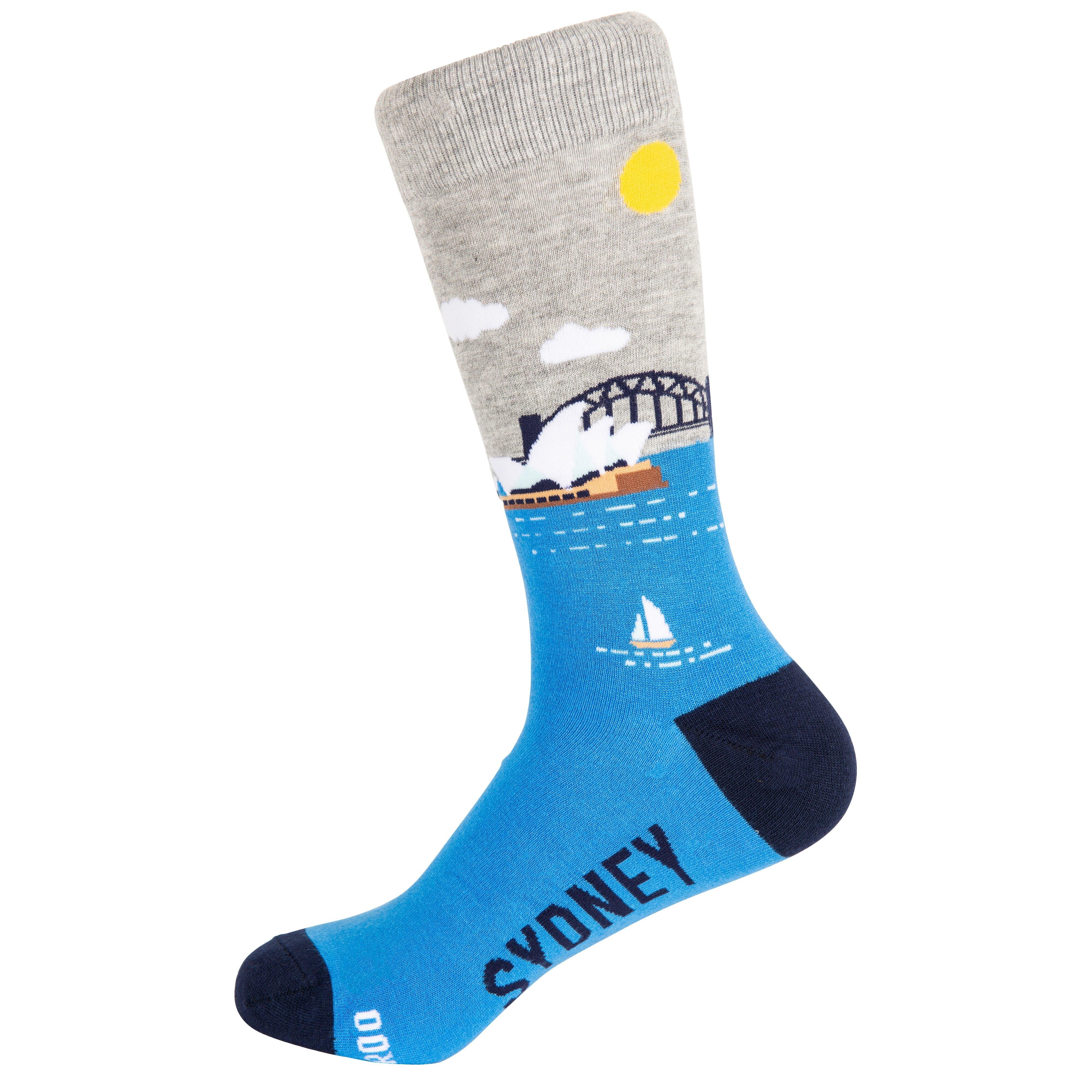 Sydney Harbour Bamboo Socks by Dapper Roo Socks Dapper Roo