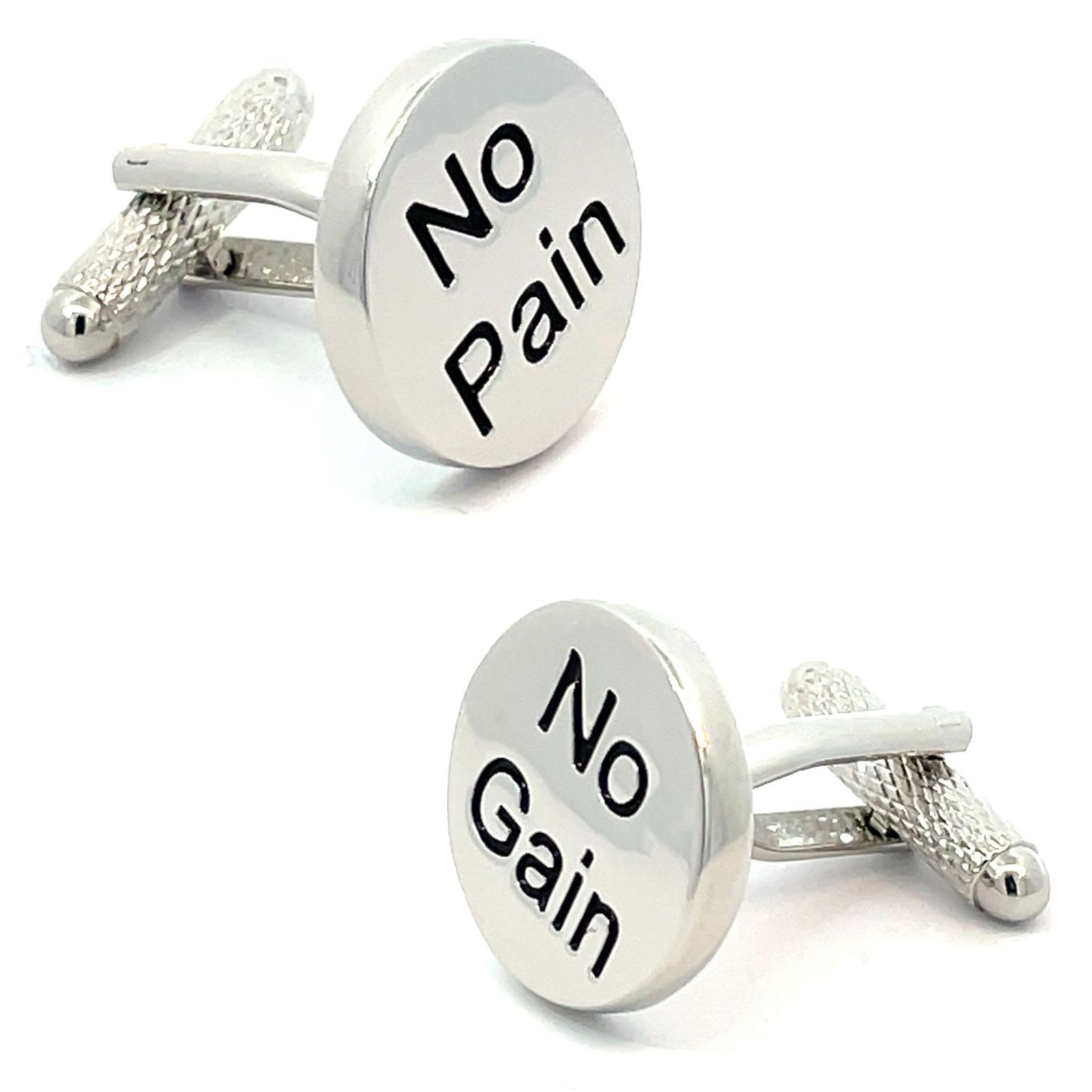 No Pain, No Gain Cufflinks
