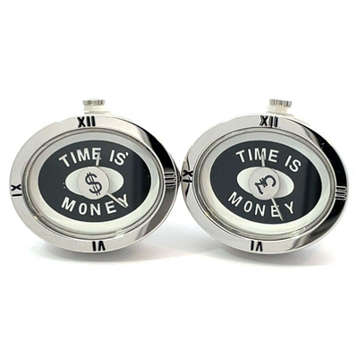 Time is Money Cufflinks