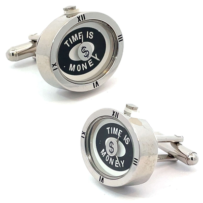 Time is Money Cufflinks