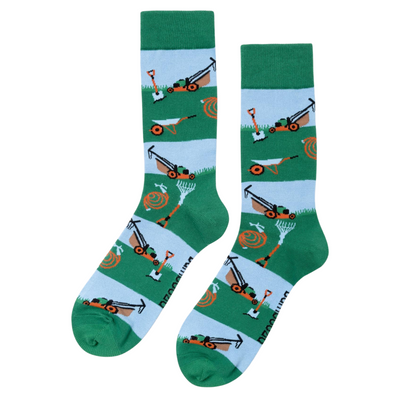 Mens Lawn King Bamboo Sock Card