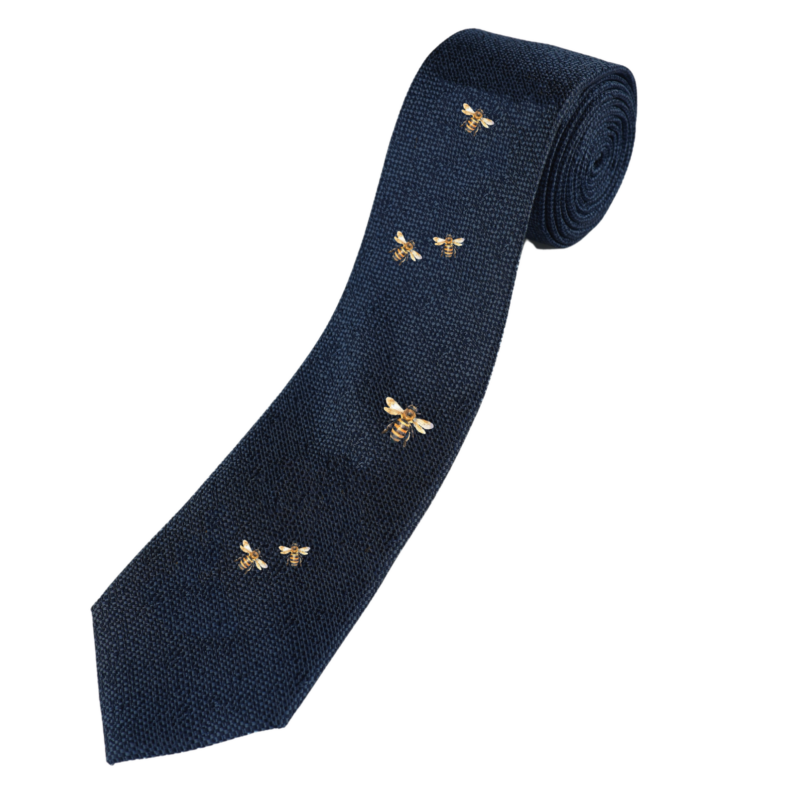 Bee Navy Tie