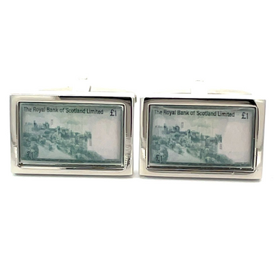 Scottish Pound Note Cufflinks
