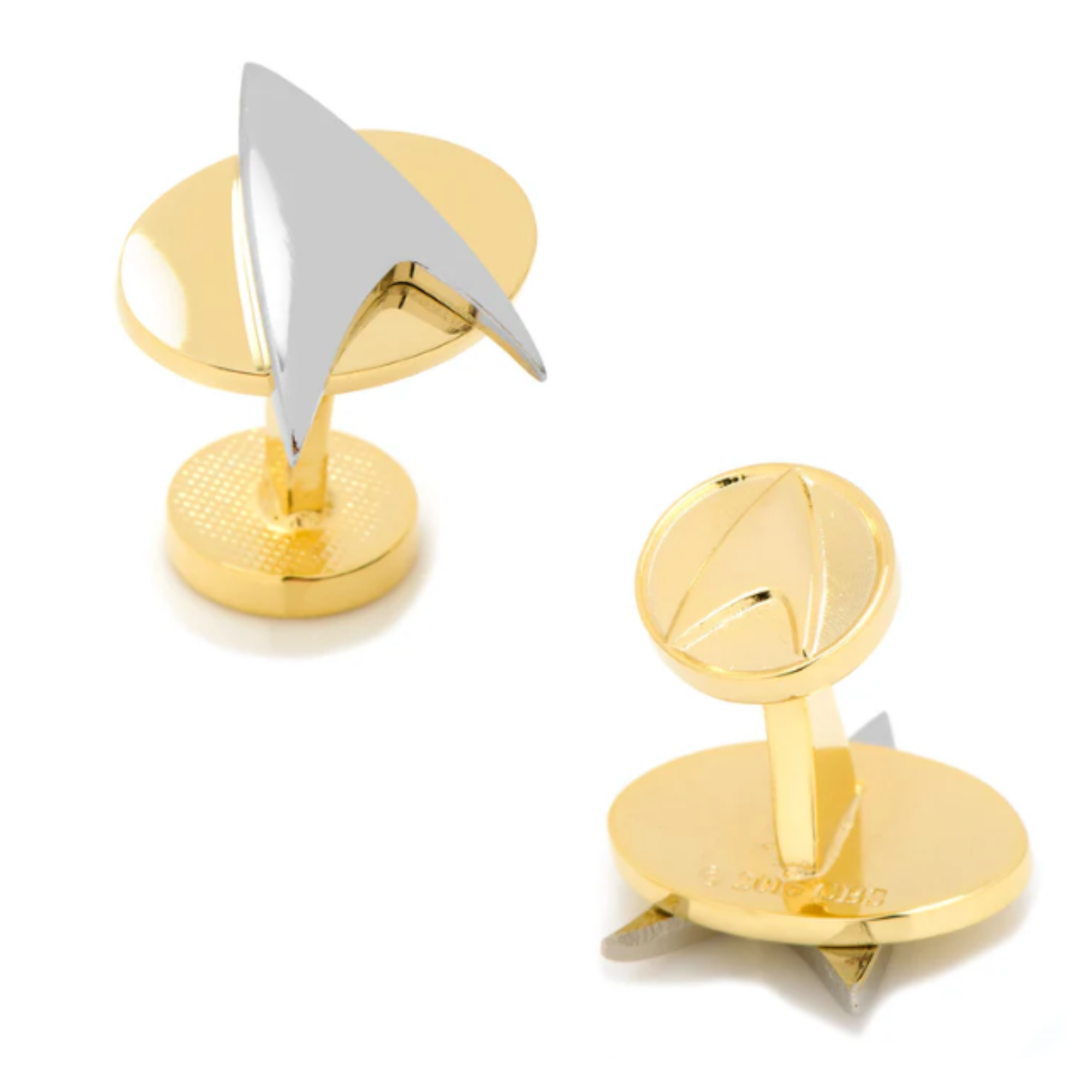 Star Trek Two Tone Delta Shield Cufflinks