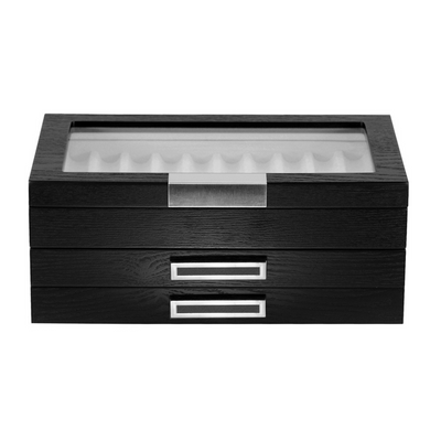 30 Slots Wooden Pen Box