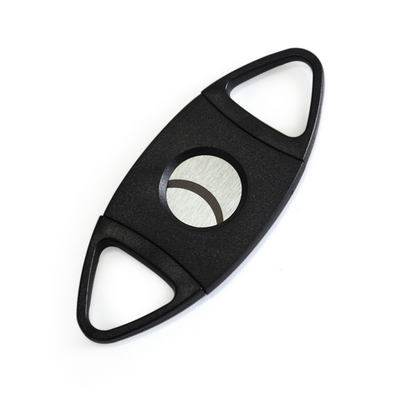 Black Two Finger 54 Ring Gauge Cigar Cutter