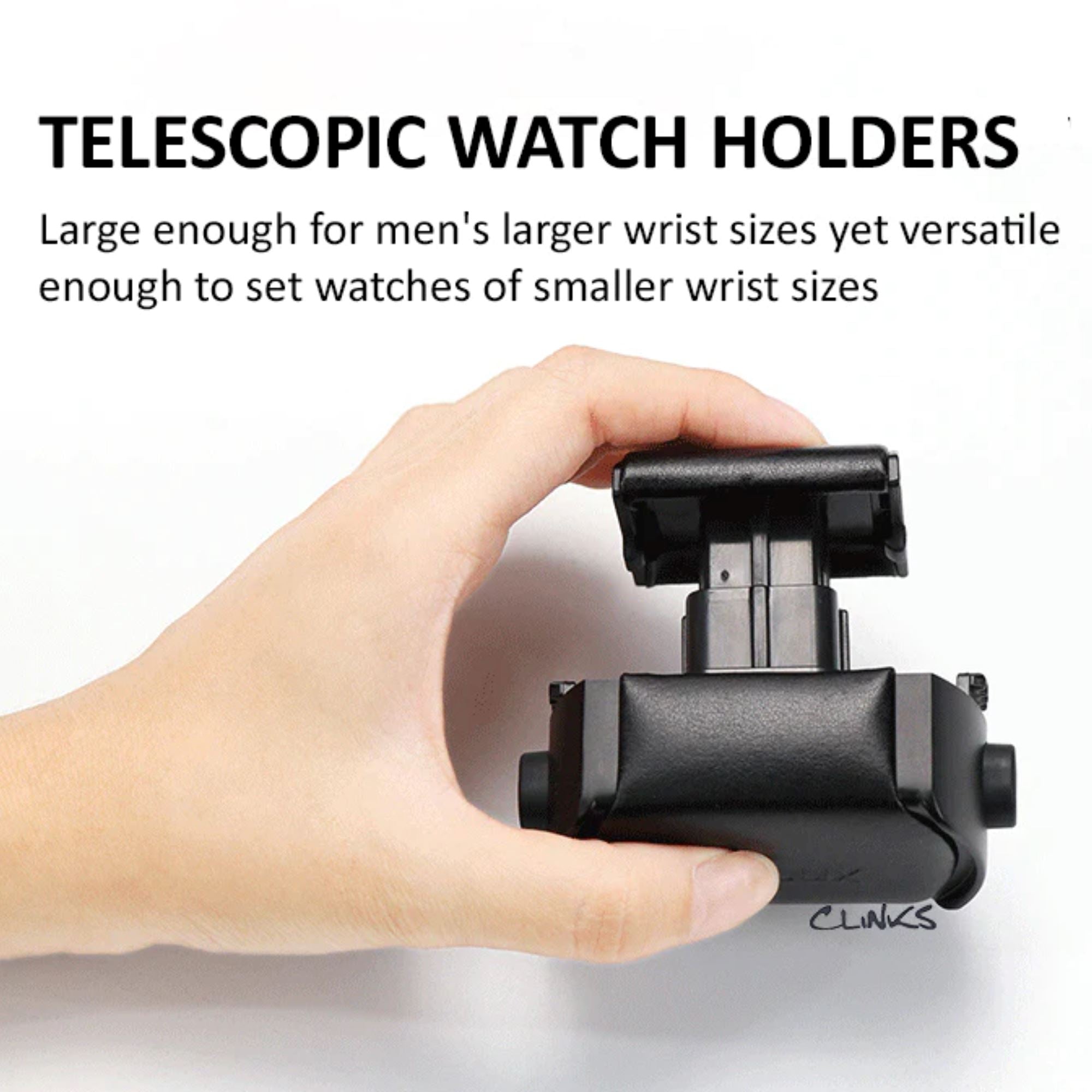 Vansolo Watch Winder for 1 Watch Watch Winder Boxes Clinks 