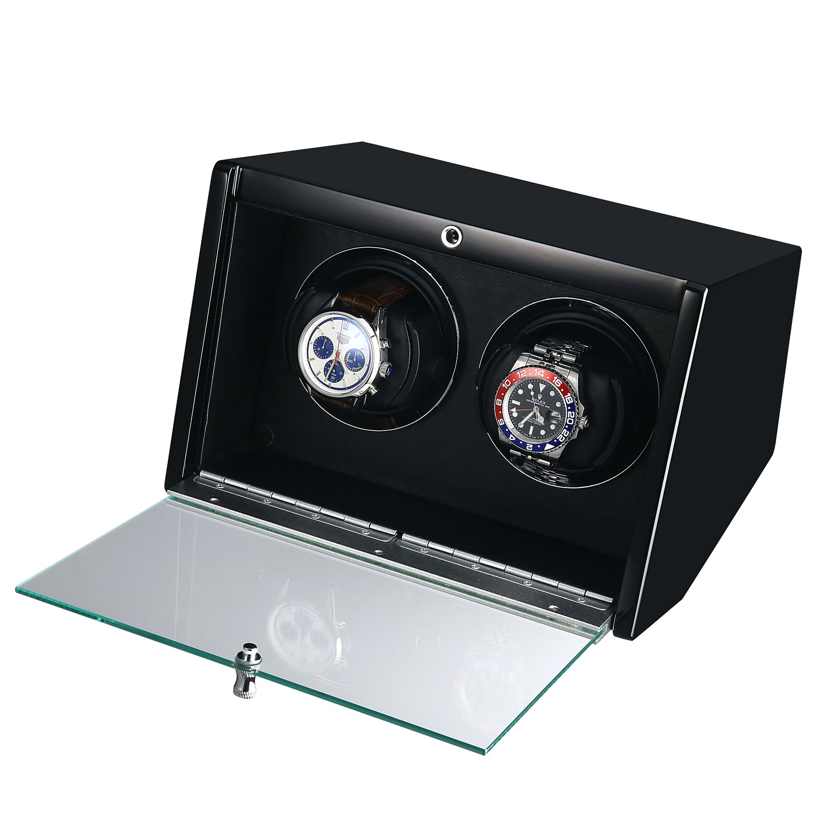 Theodore Watch Winder for 2 Black