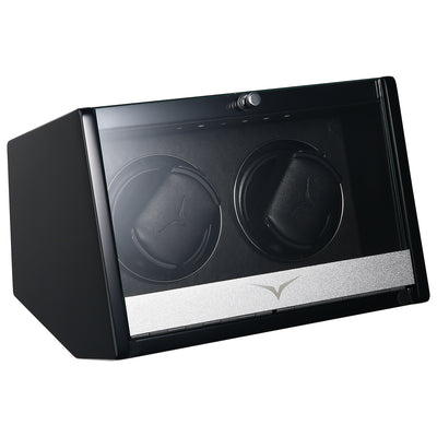 Theodore Watch Winder for 2 Black