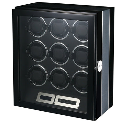 Flinders Watch Winder for 9 Watches with Fingerprint Lock