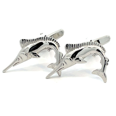 Marlin Game Fishing Cufflinks