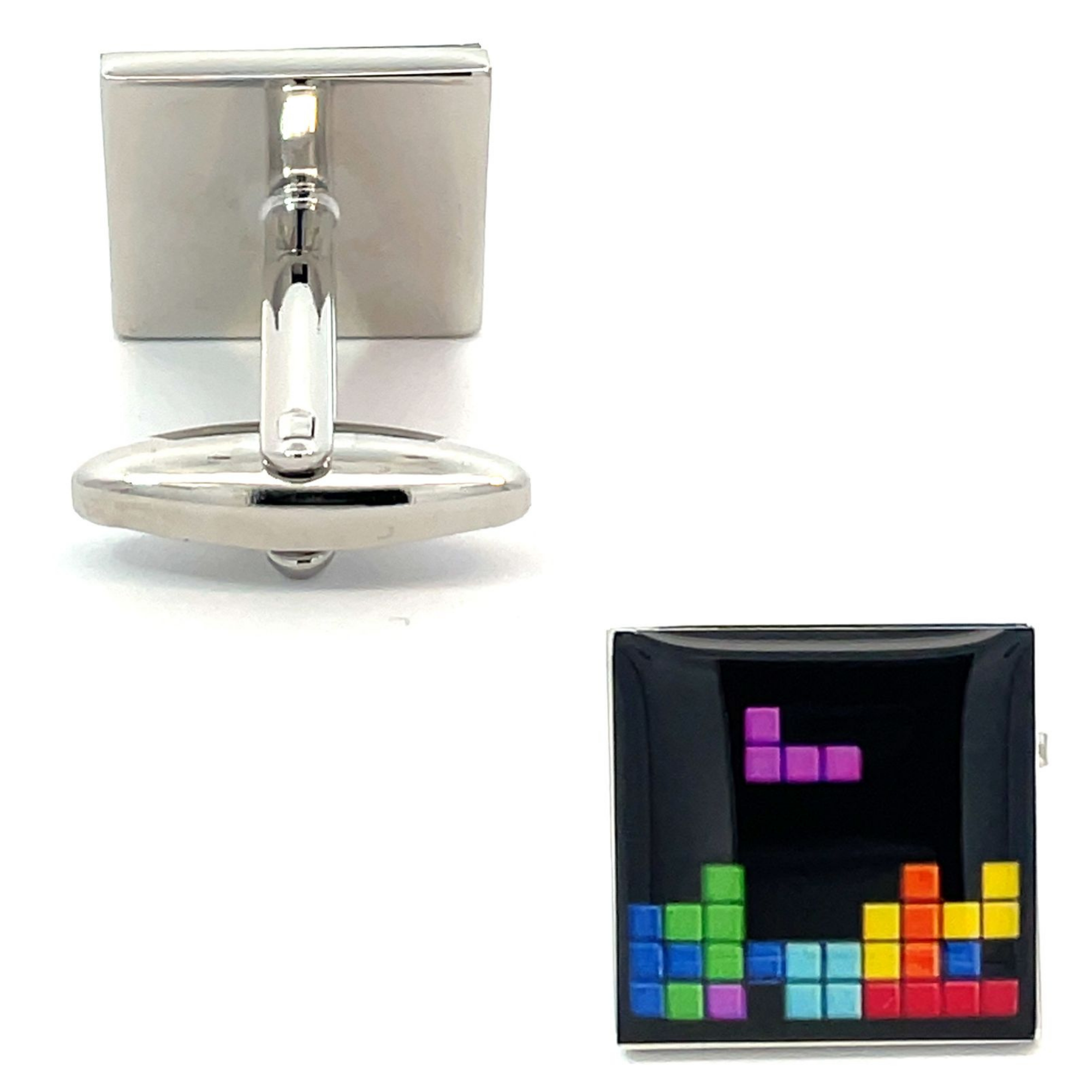 Tetris Cufflinks