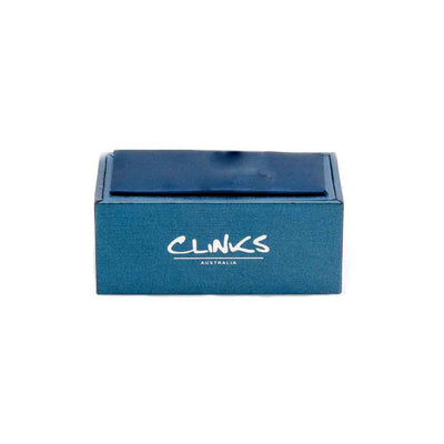 Shiny Crystal Crown Cufflinks