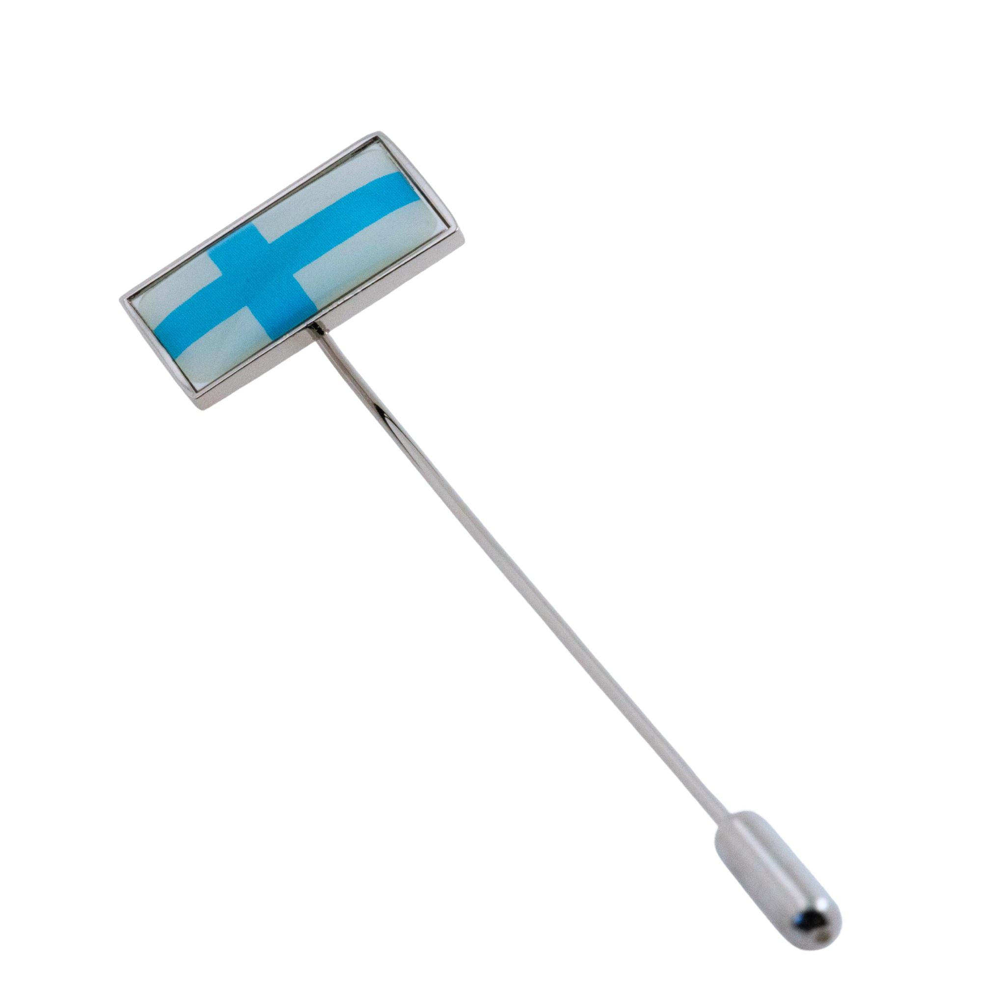 Flag of Finland Stick Pin Lapel Pin Clinks 