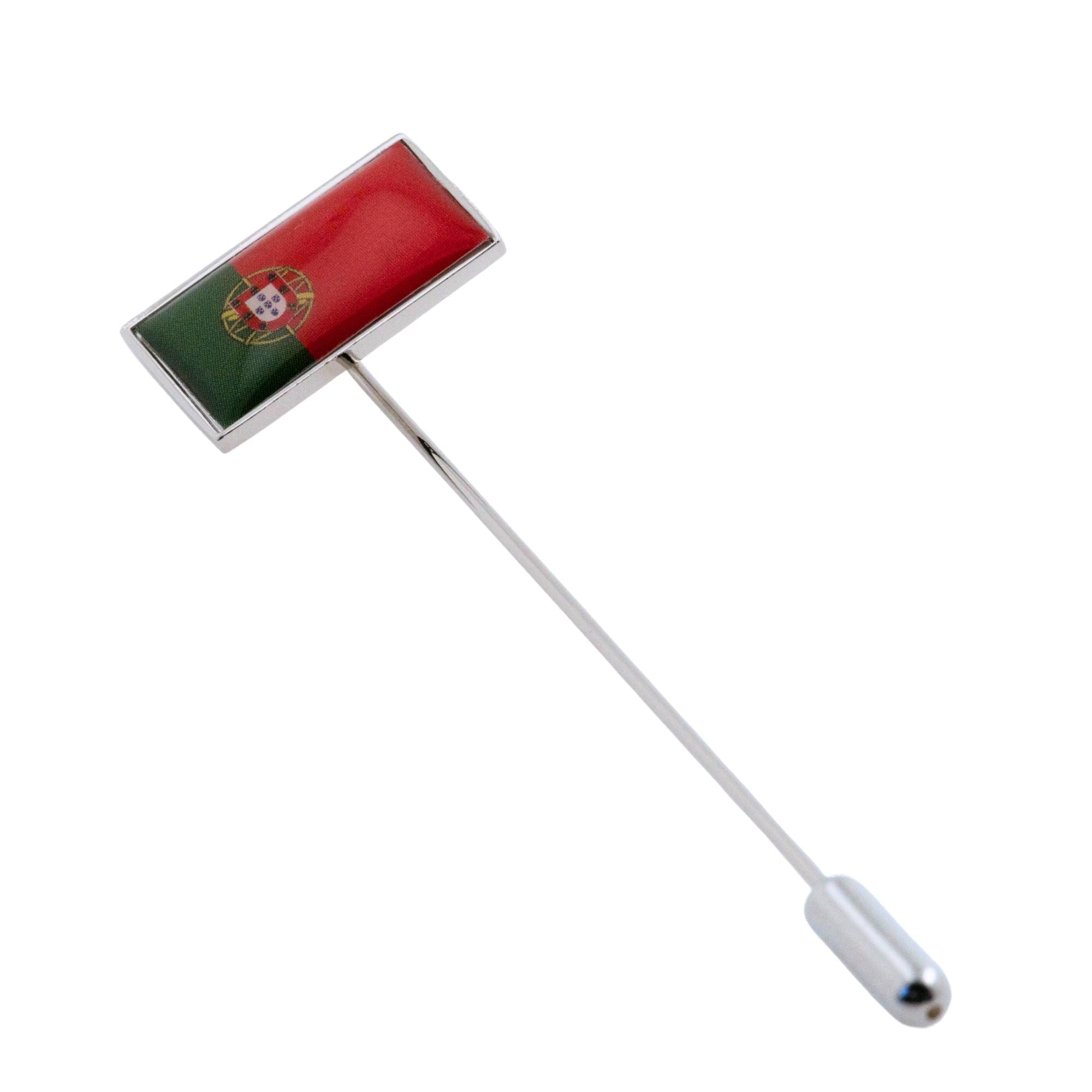Flag of Portugal Stick Pin Lapel Pin Clinks 