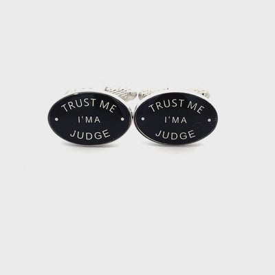 Trust Me I'm a Judge Cufflinks