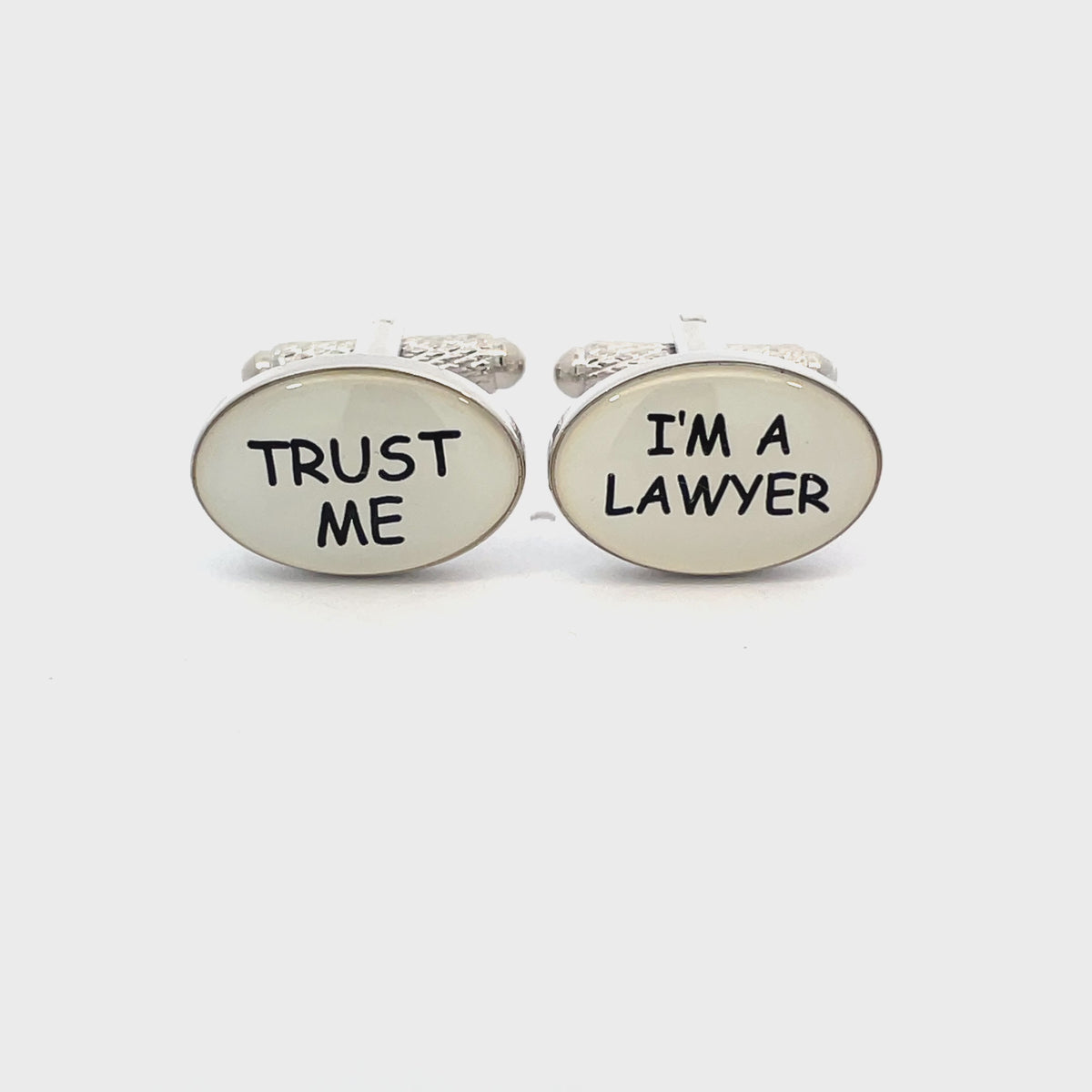 Trust Me Lawyer Cufflinks