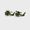 UH-1 Huey Helicopter Cufflinks