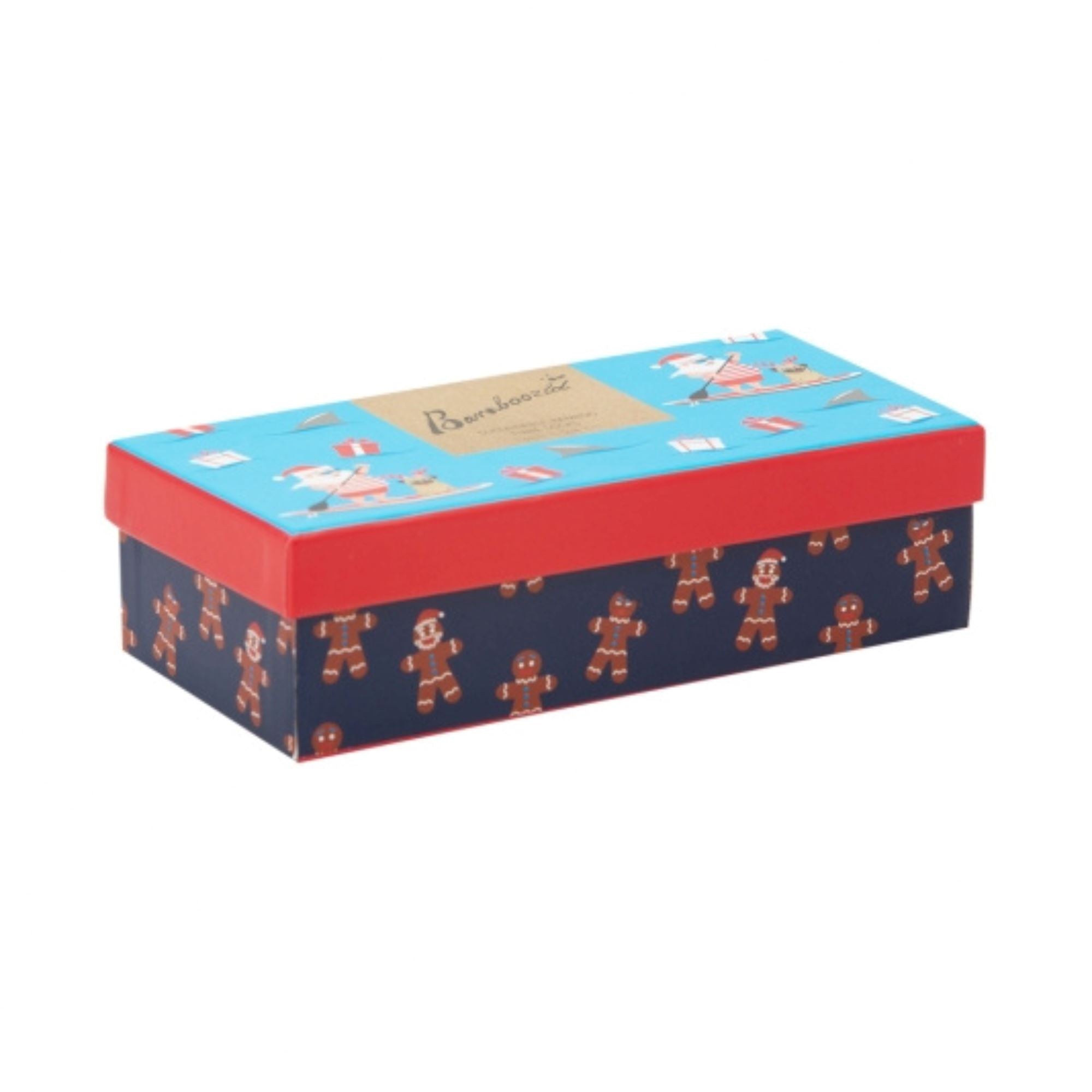 Men's Chrissy Cheer 3pk Gift Box Socks Bamboozld 