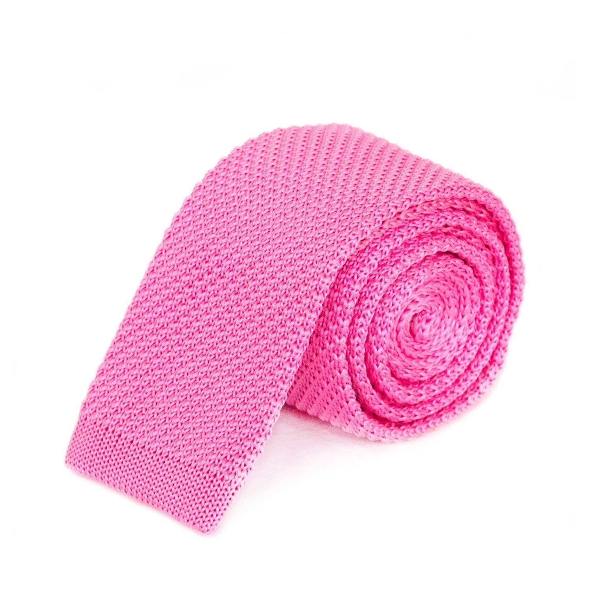 Pink Knitted Tie