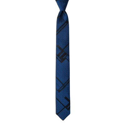 Periodic Table Skinny Tie in Blue