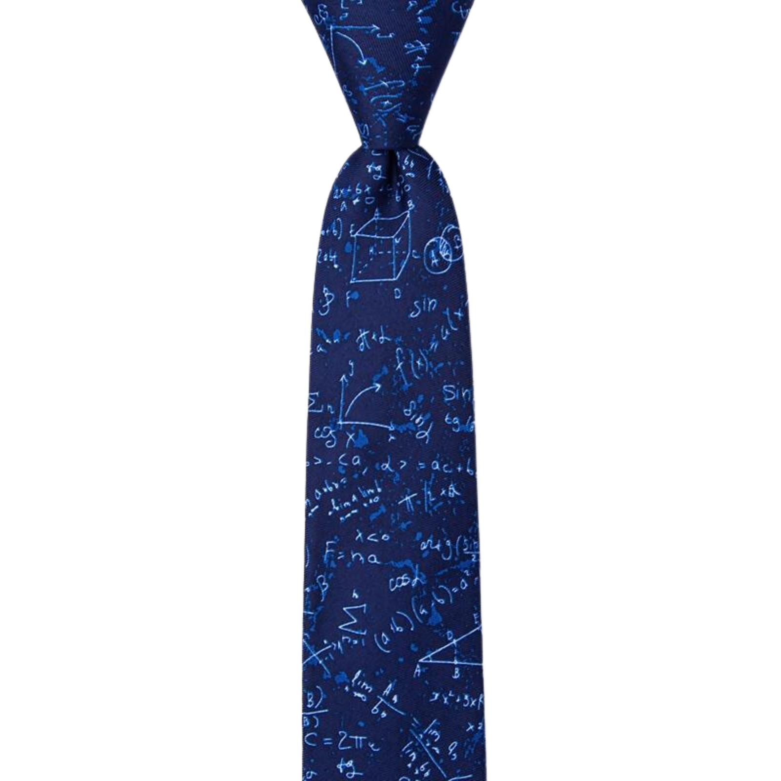 Math Equations Skinny Tie