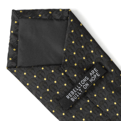 Star Wars Rebel Dot Charcoal Men's Tie