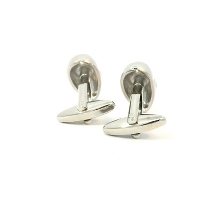 Aliens with Red Crystal Eyes Cufflinks
