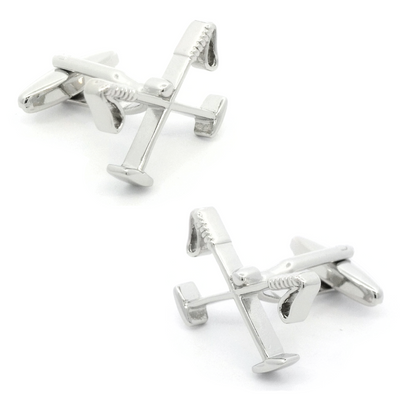 Crossed Polo Mallets Cufflinks