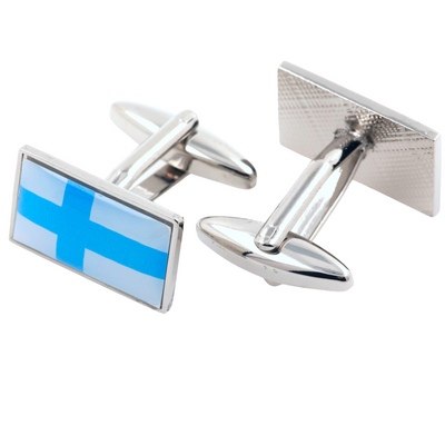 Flag of Finland Cufflinks