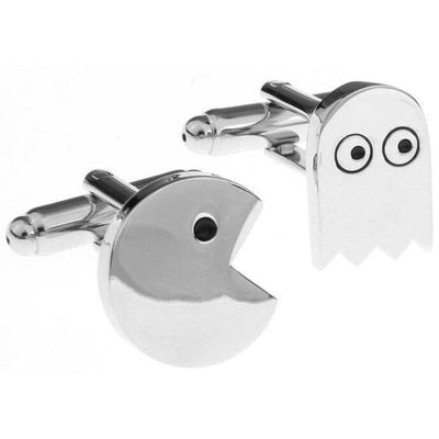 Game over Arcade Cufflinks Silver