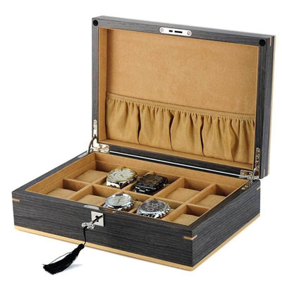 Ginko Wooden Watch Box for 10 Watches