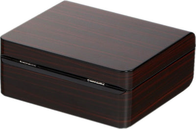 Ebony Wooden Watch Box for 6 Watches, Ebony, Wooden Watch Box, Storage Boxes, Wooden Watch Storage Box, Watch Boxes, CB5075, Clinks.com