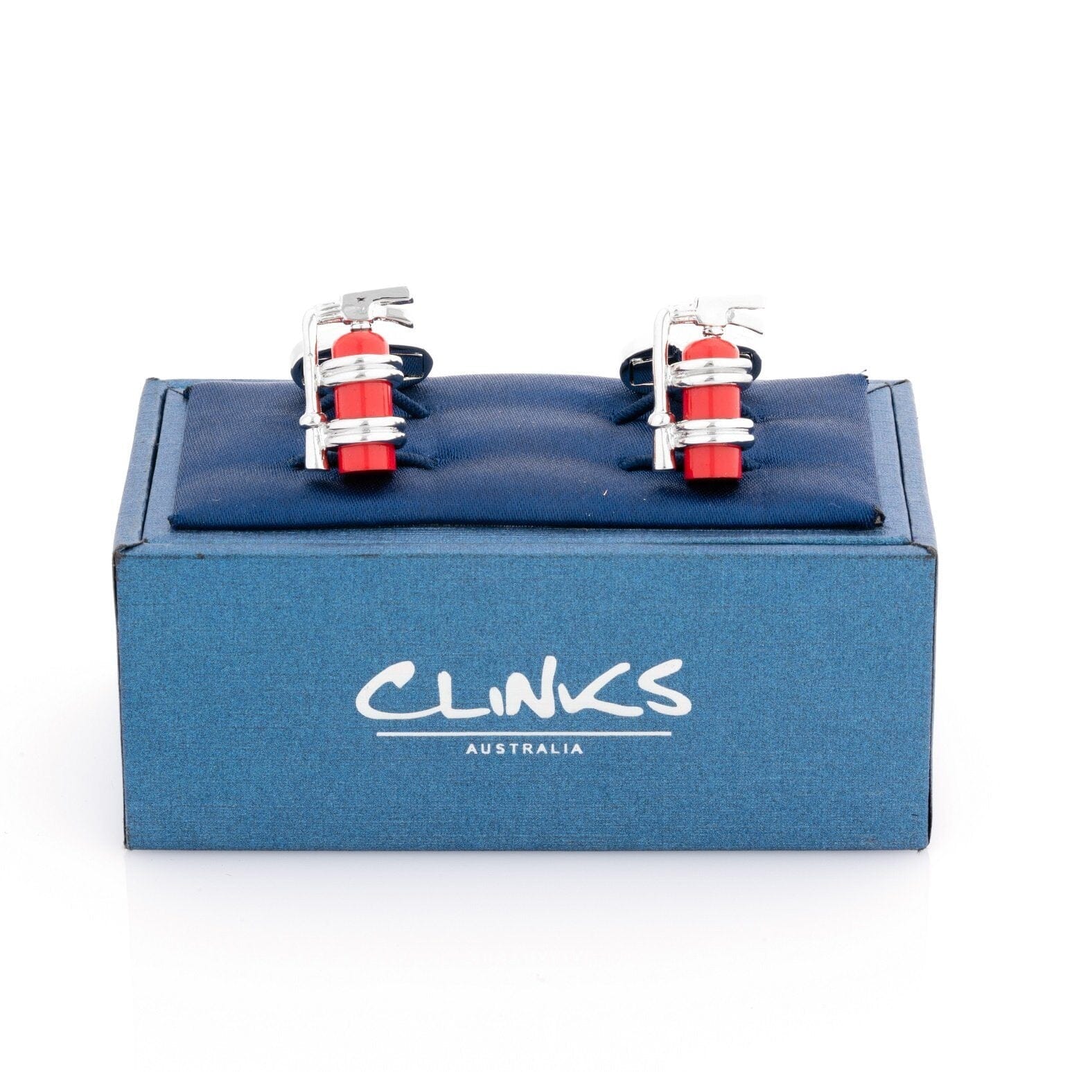 Red Fire Extinguisher Cufflinks Novelty Cufflinks Clinks Australia 