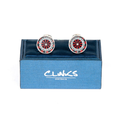 Roulette Wheel & Ball Cufflinks