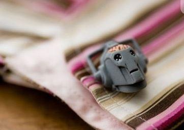 Doctor Who Cufflinks - Cyberman, Novelty Cufflinks, CL5873, Mens Cufflinks, Cufflinks, Cuffed, Clinks, Clinks Australia