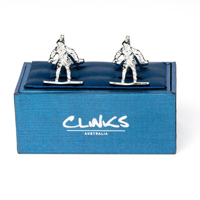 Snowboarder Cufflinks