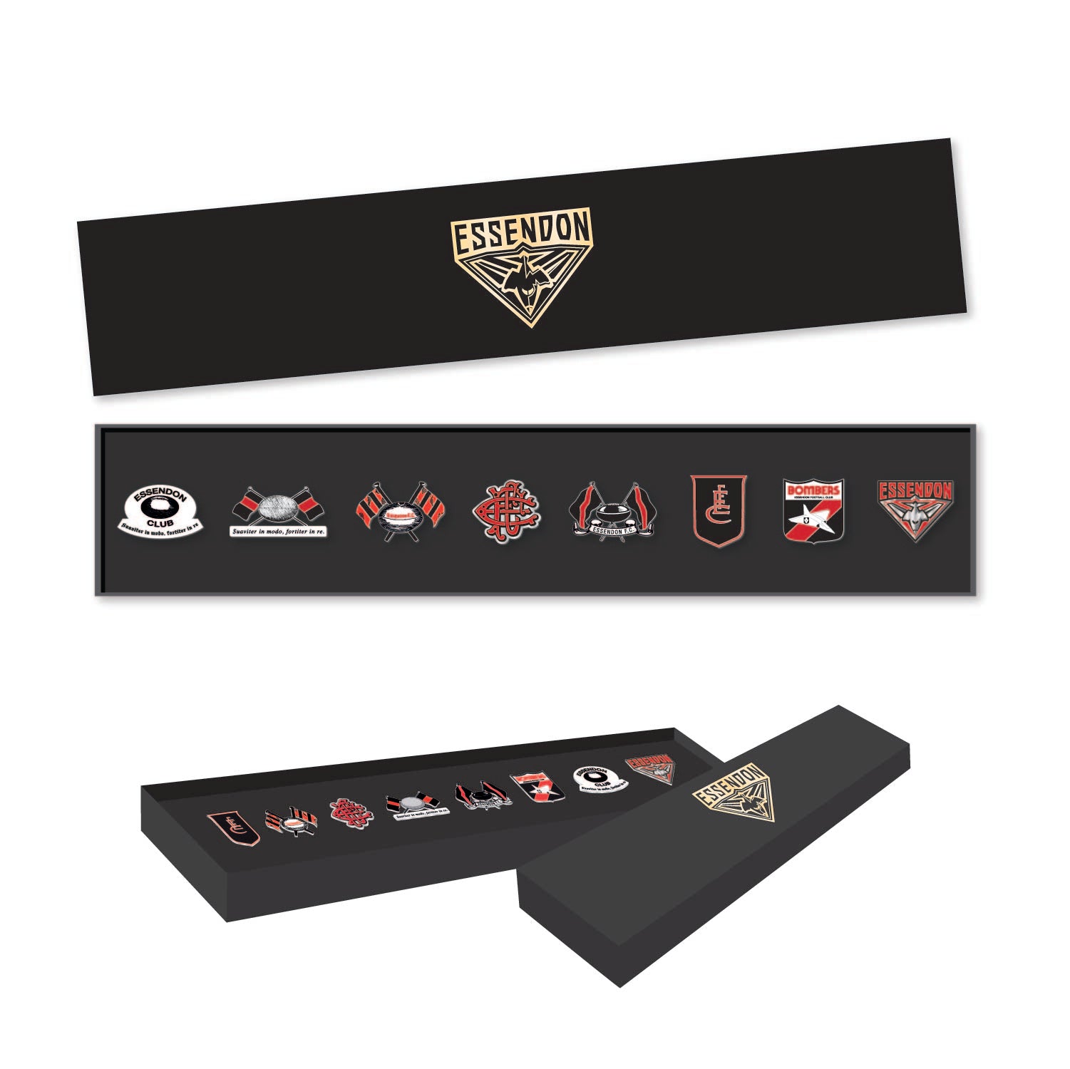 Essendon Bombers AFL Pin Set