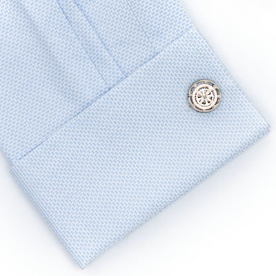 Bicycle Gear Cog Cufflinks in Gunmetal Silver Gold