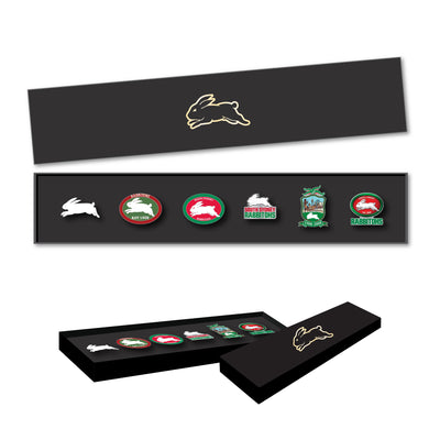 South Sydney Rabbitohs Logo NRL Pin Set