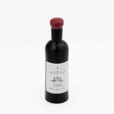 Shiraz Red Wine Bottle Lapel Pin