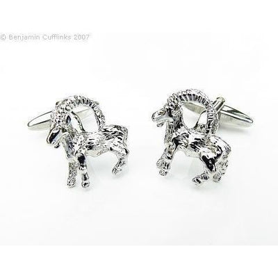 Capricorn Goat Cufflinks