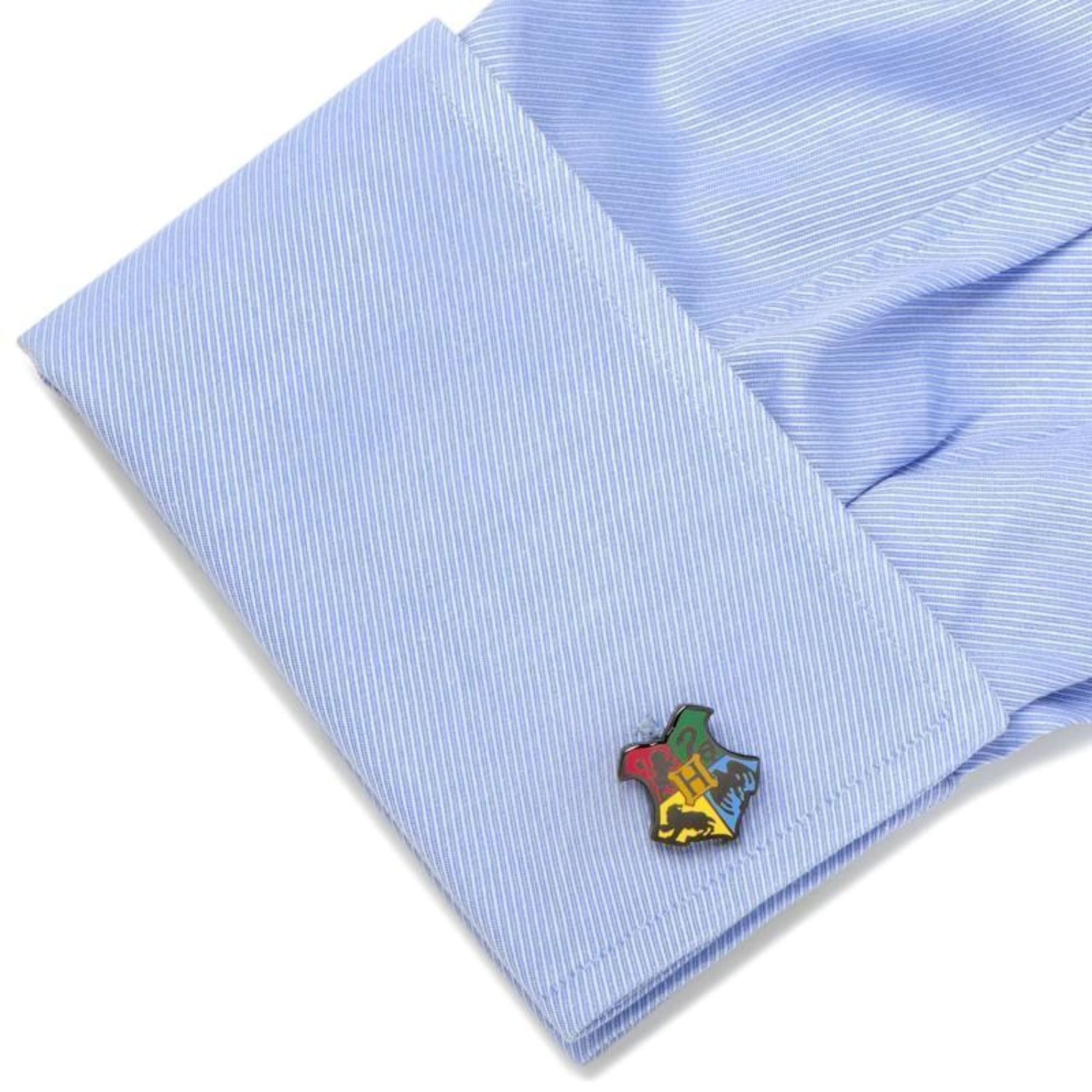 Harry Potter Hogwarts Shield Cufflinks Novelty Cufflinks Harry Potter 